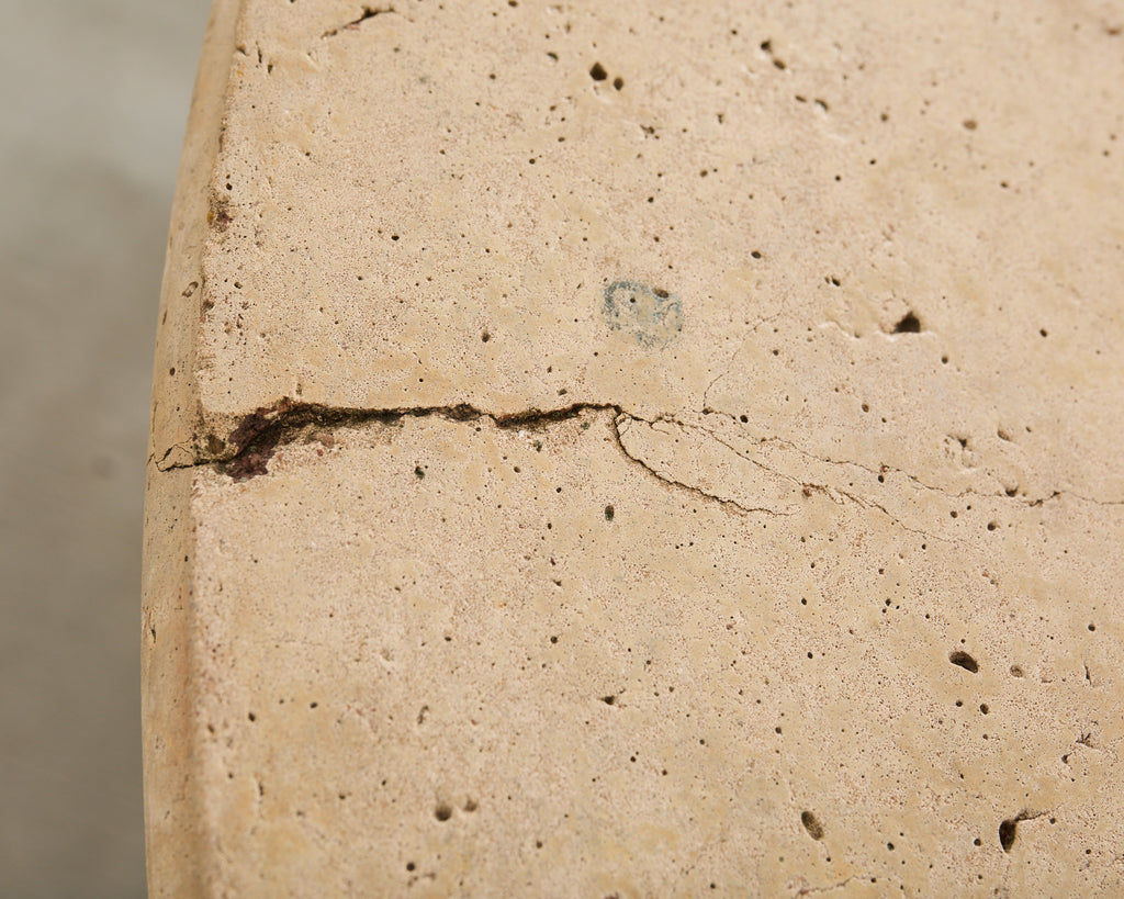 French Neoclassical Style Cast Stone Garden Center Table