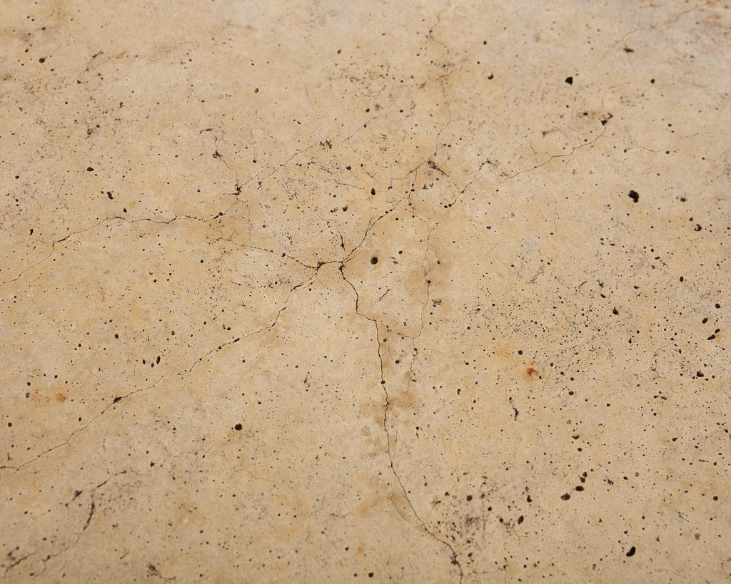 French Neoclassical Style Cast Stone Garden Center Table