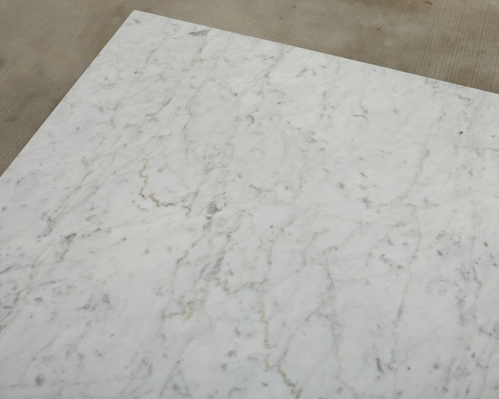 Timothy Oulton Monumental Floating Carrara Marble Cocktail Table