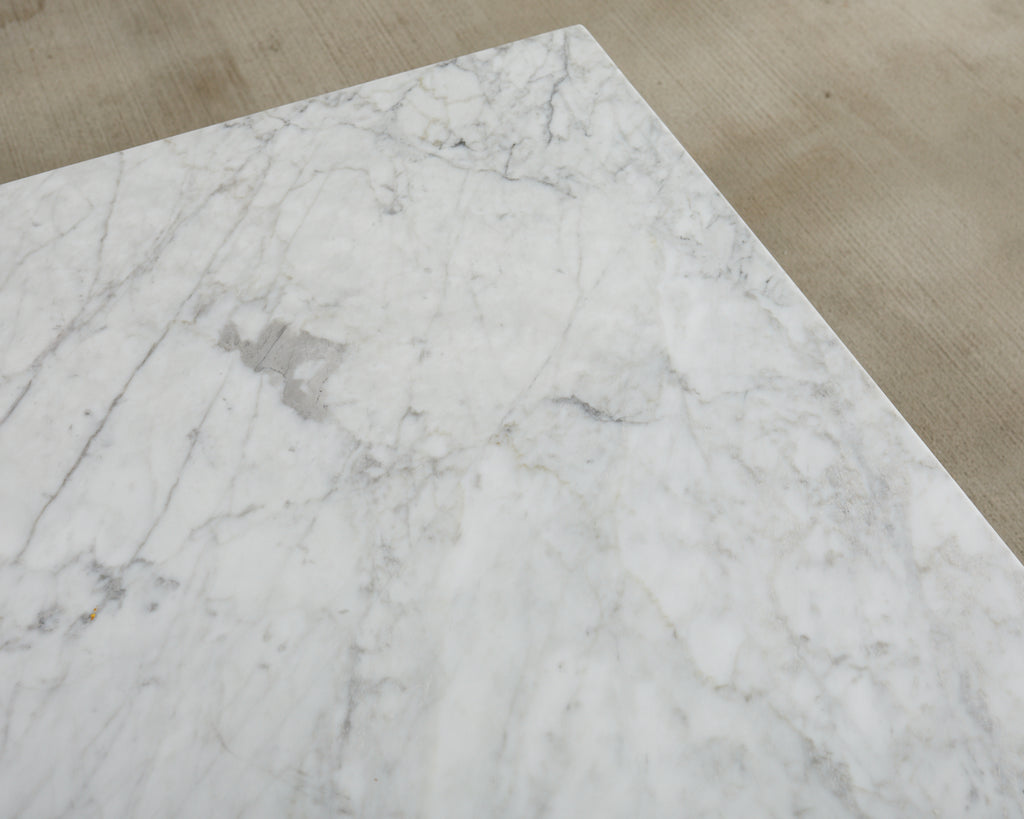 Timothy Oulton Monumental Floating Carrara Marble Cocktail Table