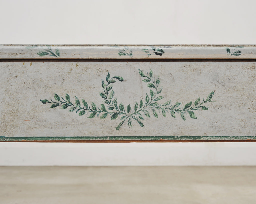Venetian Painted Country Italian Provincial Writing Table Desk