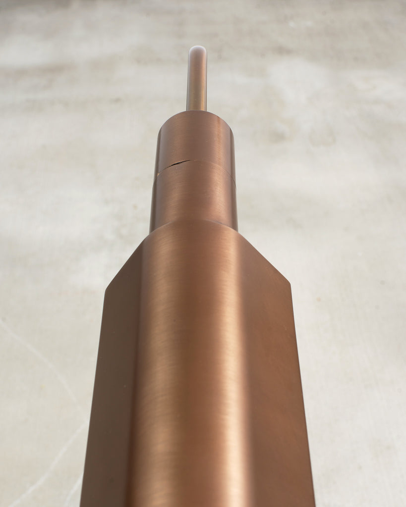 Pair of Casella Bronze Adjustable Pharmacy Floor Lamps