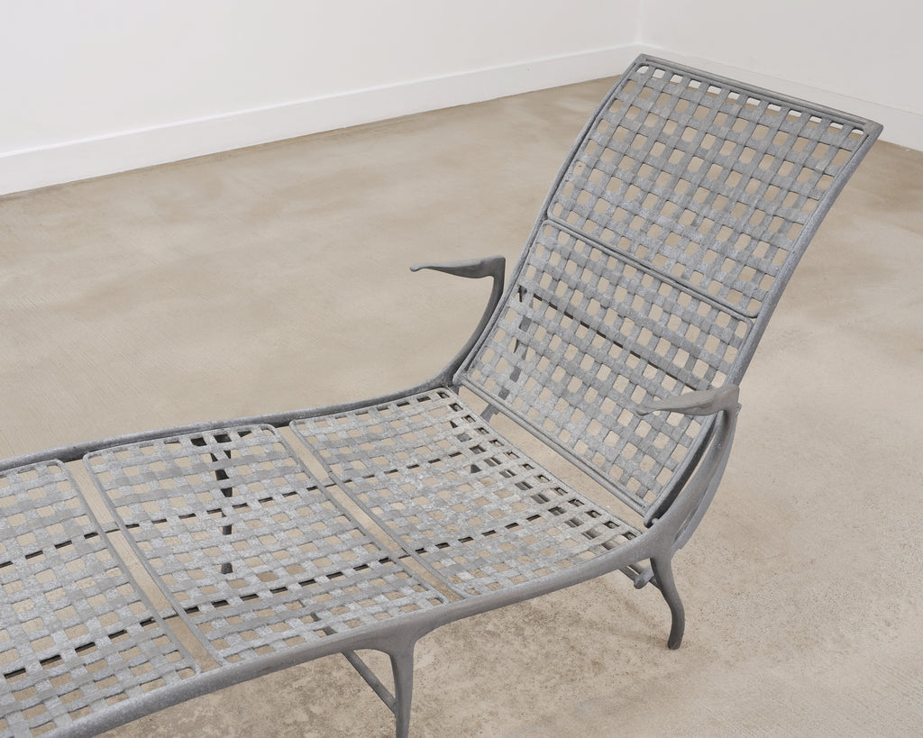 Pair of Dan Johnson Brown Jordan Sol y Luna Chaise Lounges