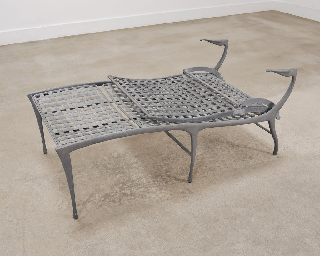 Pair of Dan Johnson Brown Jordan Sol y Luna Chaise Lounges