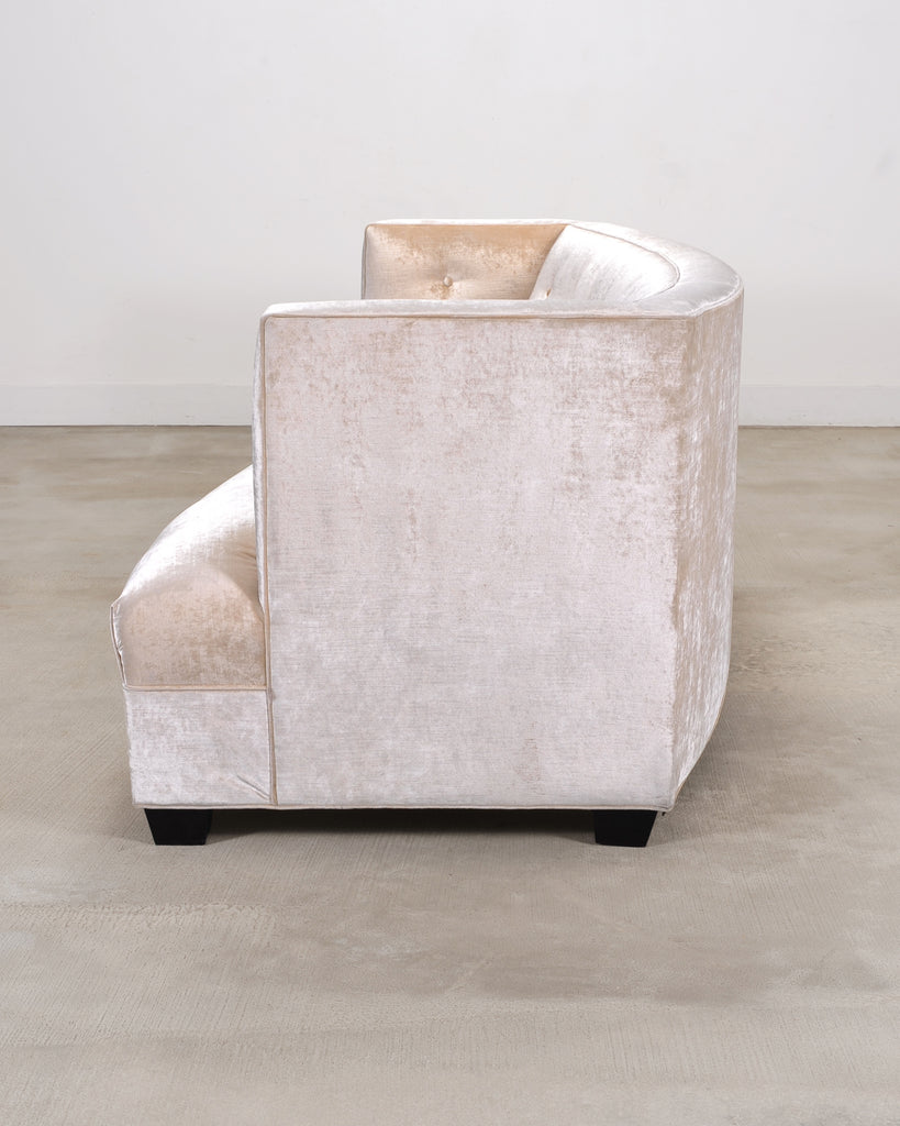 Pair of Velvet Dumont Sofas by Mitchell Gold + Bob Williams