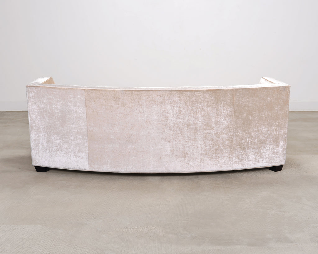Pair of Velvet Dumont Sofas by Mitchell Gold + Bob Williams