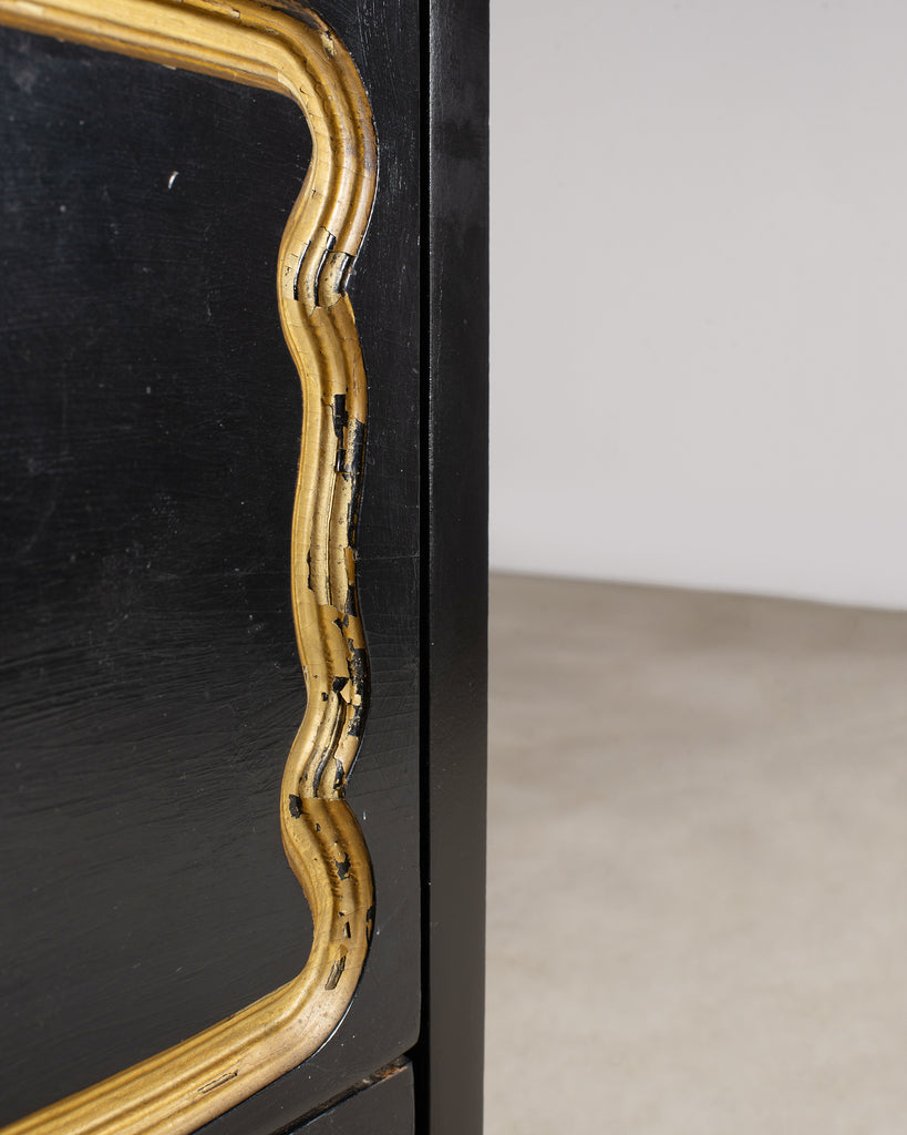 Pair of Mid-Century Modern Lacquered Espana Chests by Dorothy Draper