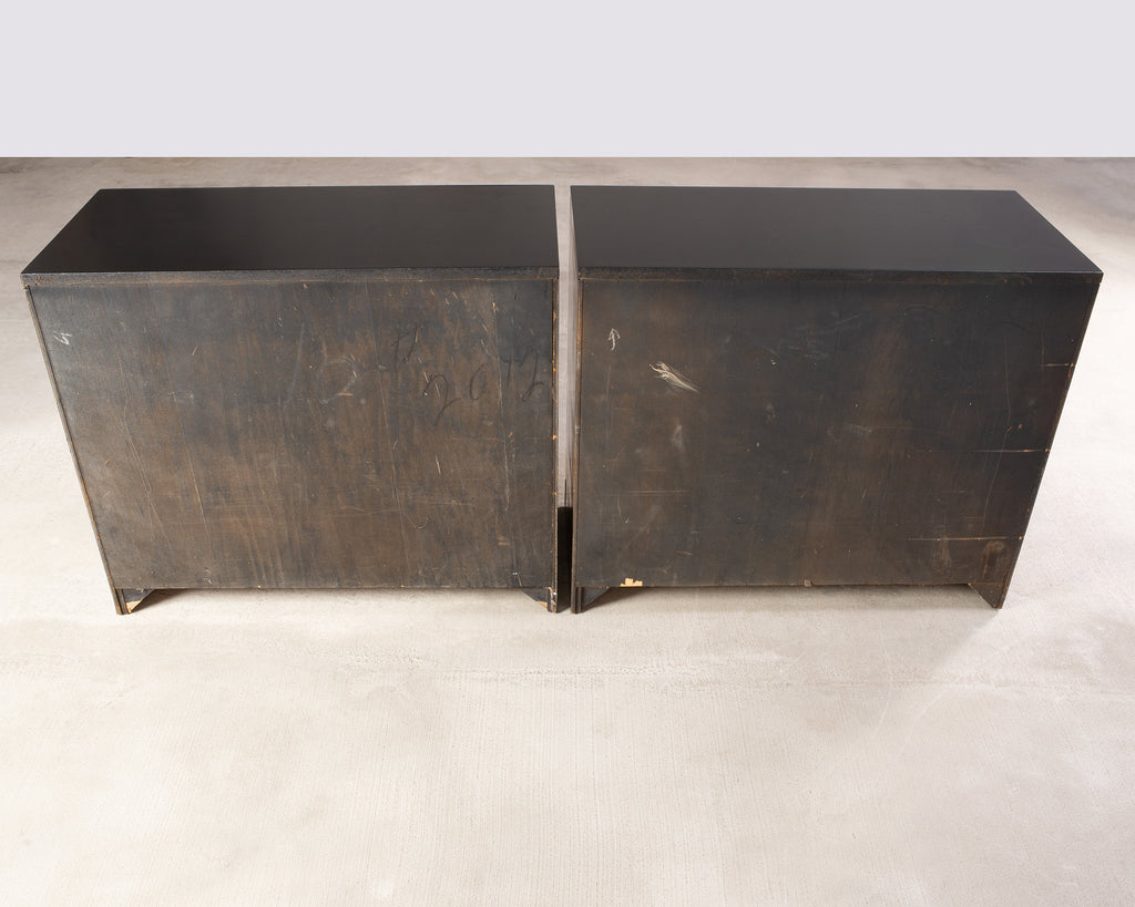 Pair of Mid-Century Modern Lacquered Espana Chests by Dorothy Draper