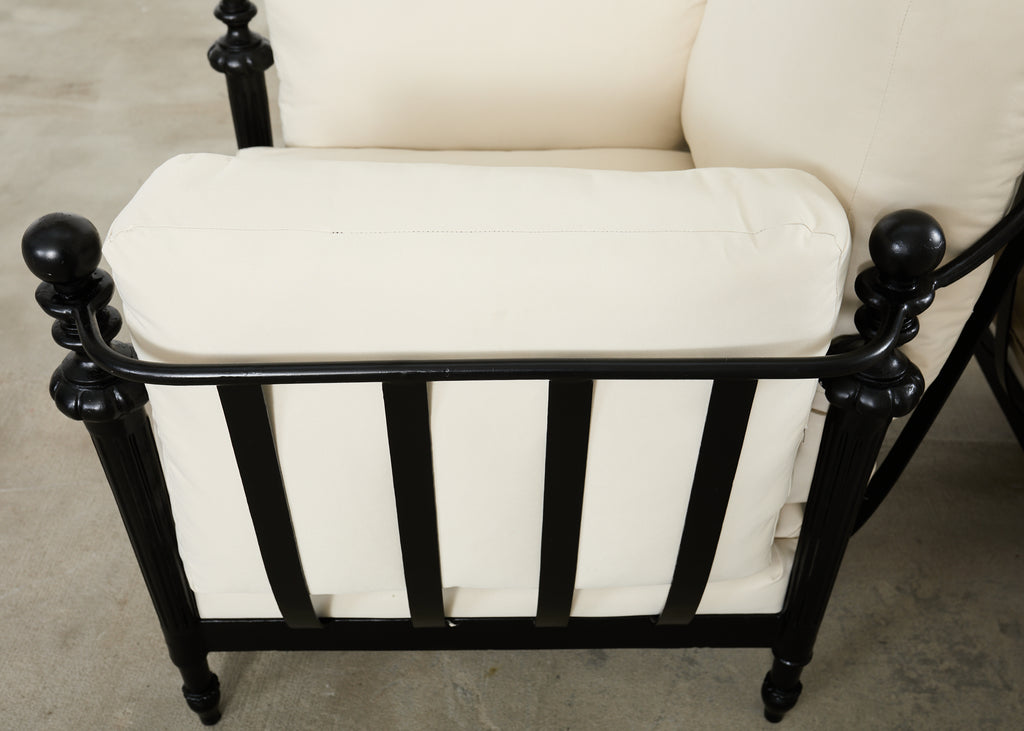 Pair of Michael Taylor Style Montecito Garden Chairs