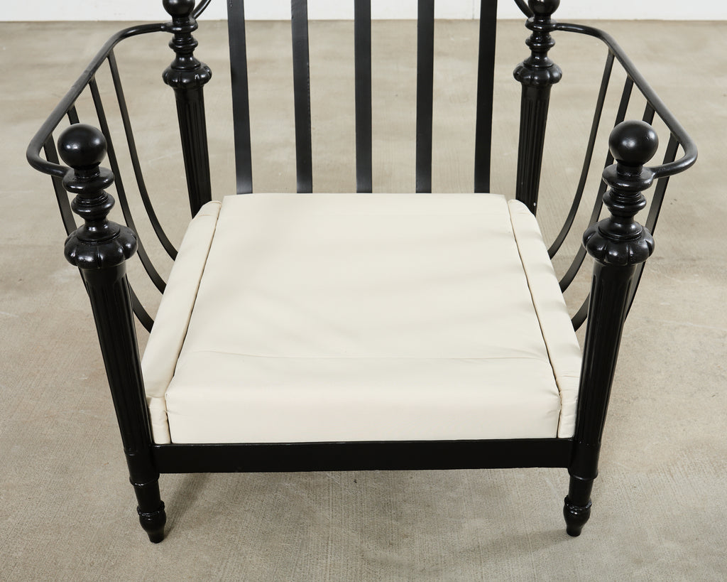 Pair of Michael Taylor Style Montecito Garden Chairs