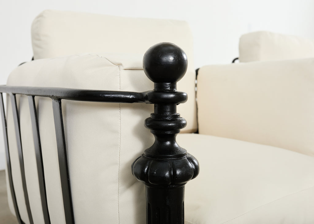 Pair of Michael Taylor Style Montecito Garden Chairs