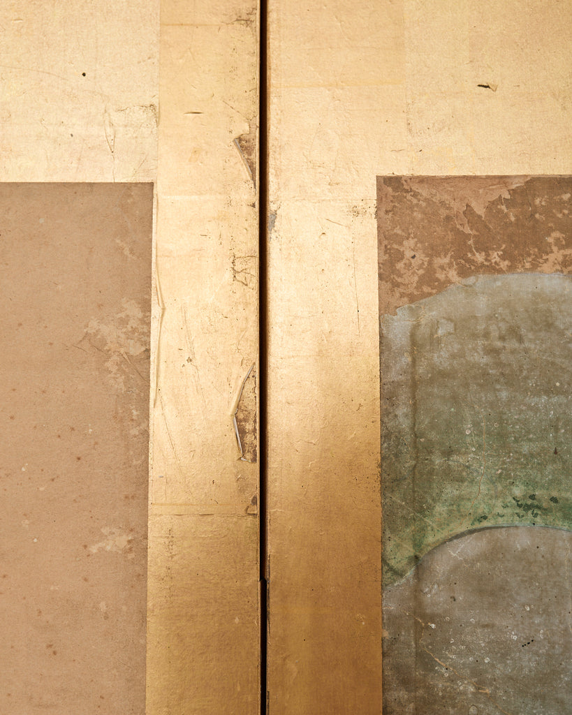 Pair of Japanese Edo/Tokugawa Screens Tale of Heiki