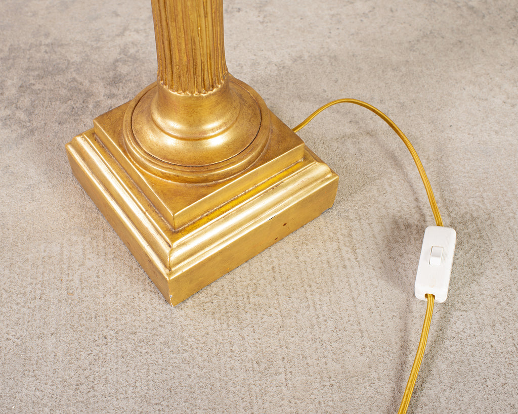 Pair of Nancy Corzine Neoclassical 22k Topiary Lamps