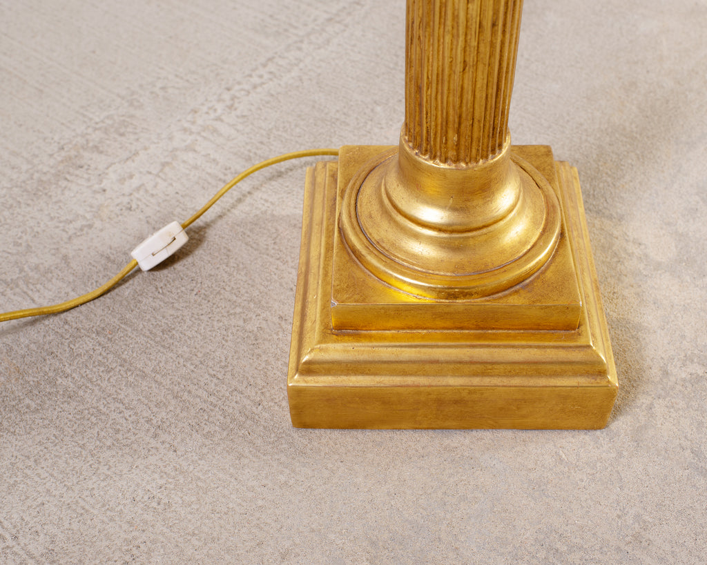 Pair of Nancy Corzine Neoclassical 22k Topiary Lamps