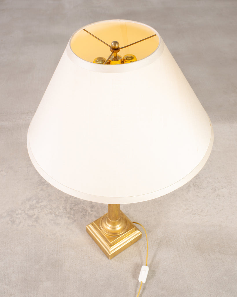 Pair of Nancy Corzine Neoclassical 22k Topiary Lamps