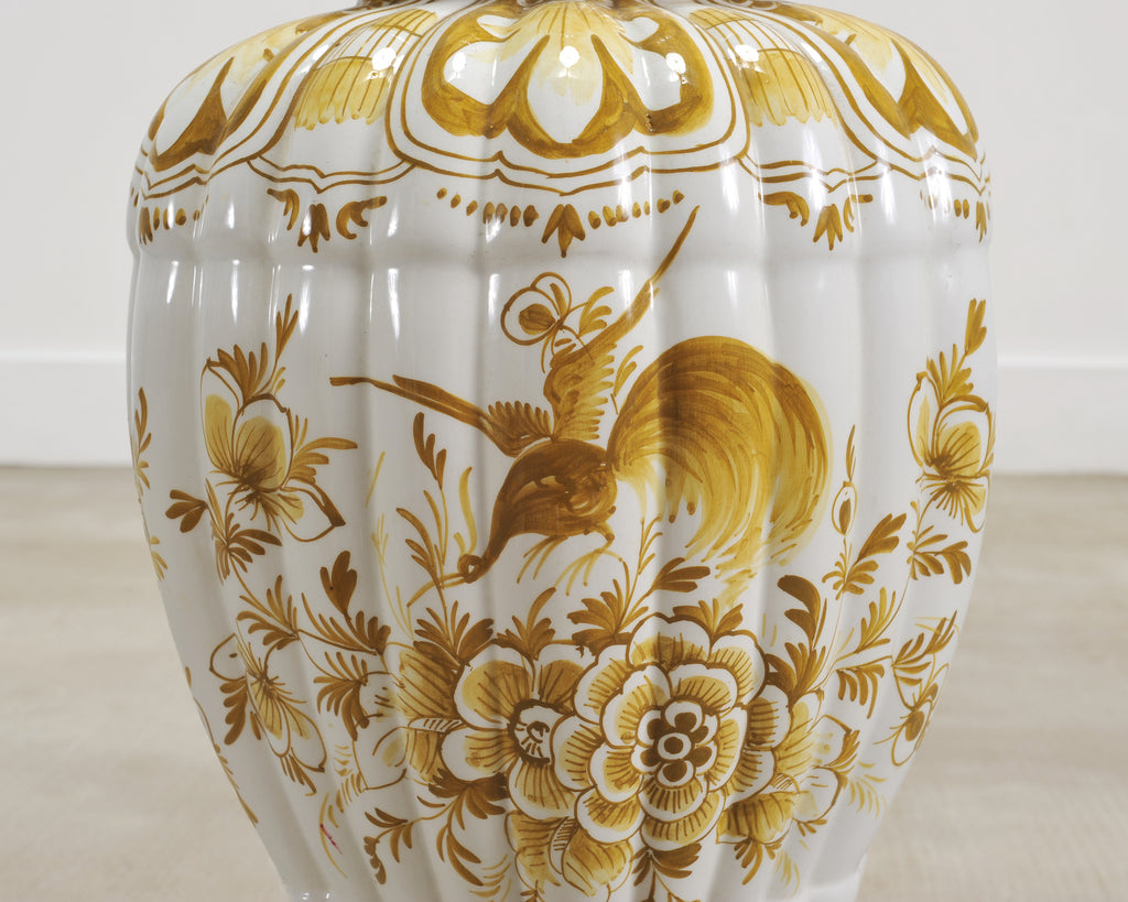 Pair of Wilshire House Porcelain Ginger Jar Table Lamps