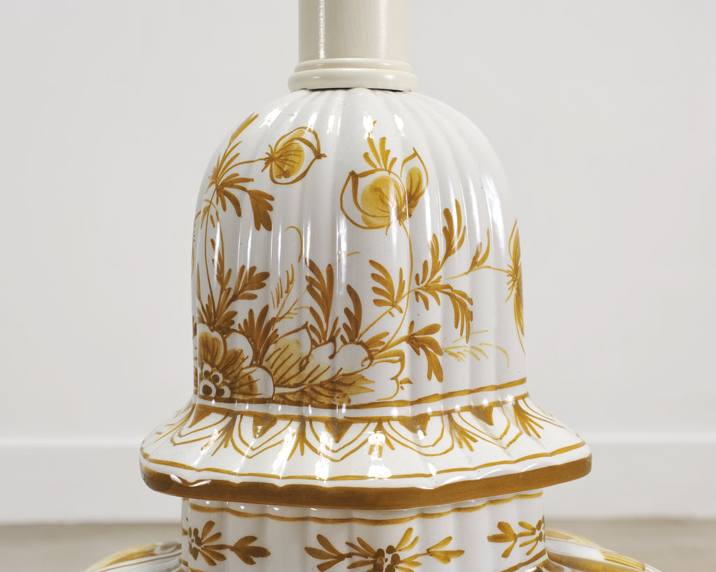 Pair of Wilshire House Porcelain Ginger Jar Table Lamps
