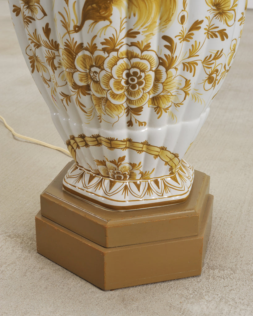 Pair of Wilshire House Porcelain Ginger Jar Table Lamps
