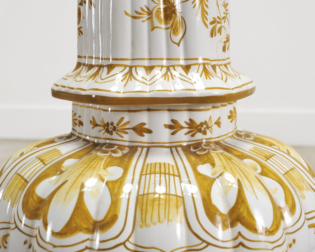 Pair of Wilshire House Porcelain Ginger Jar Table Lamps