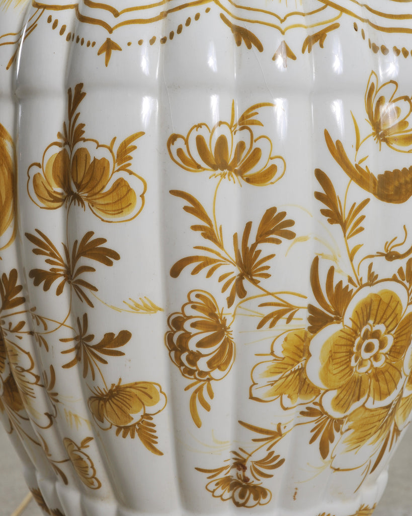 Pair of Wilshire House Porcelain Ginger Jar Table Lamps