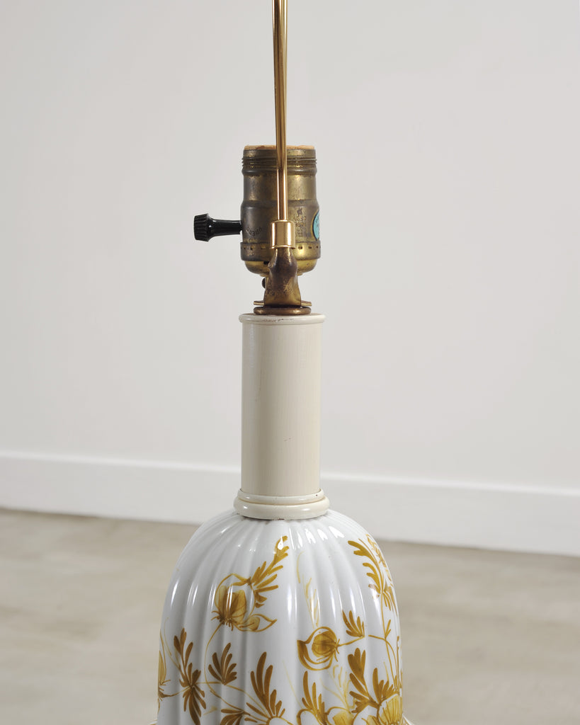 Pair of Wilshire House Porcelain Ginger Jar Table Lamps