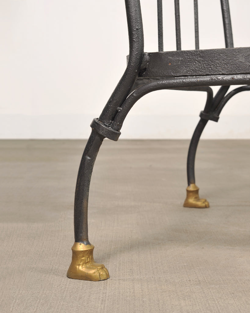 Pair of Bronze Lion's Head Lounge Chairs After Diego Giacometti