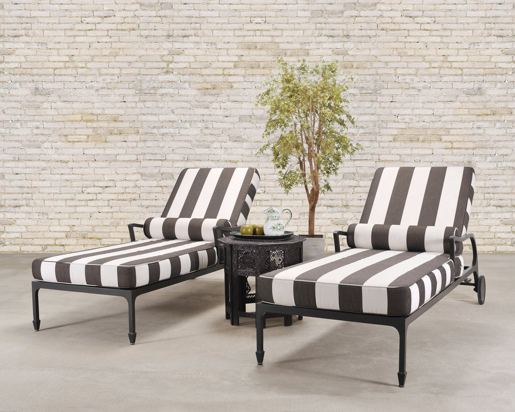 Pair of McKinnon and Harris Beaufort Sun Chaise Lounges
