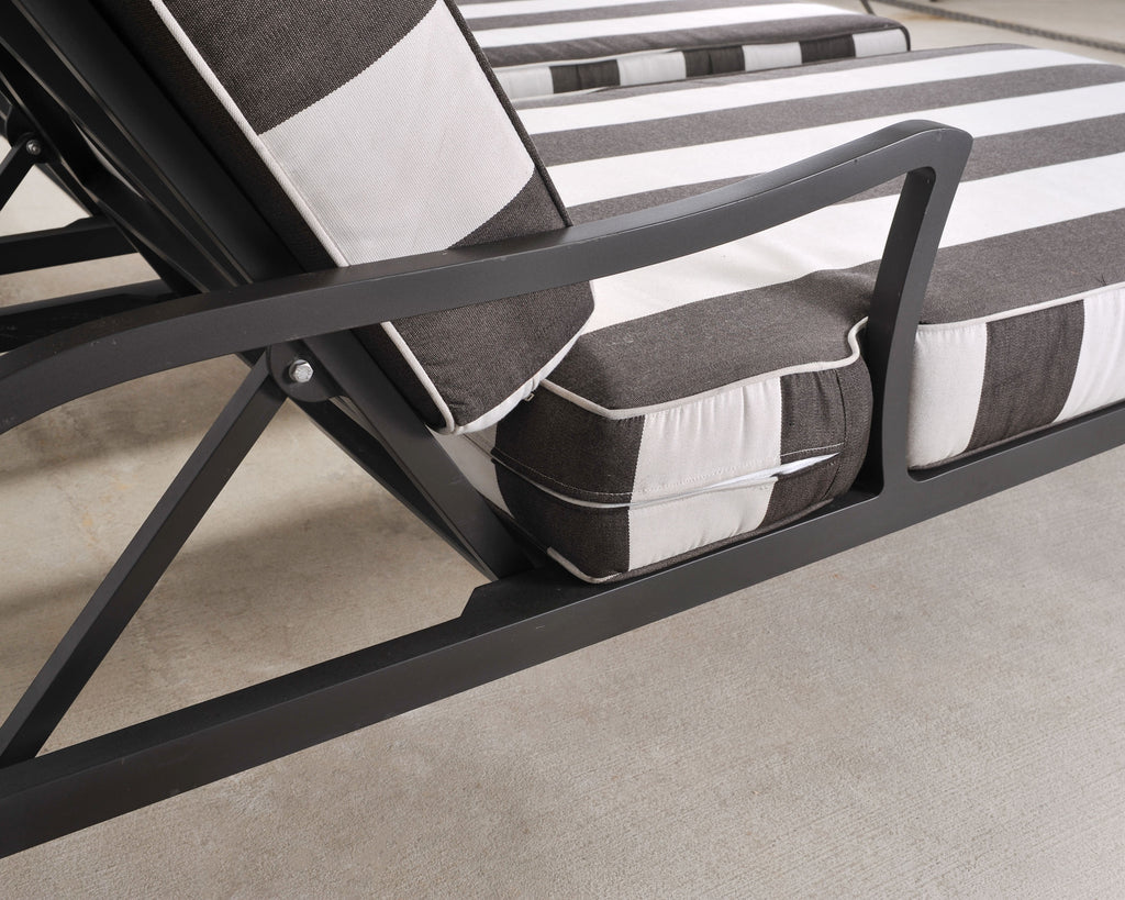 Pair of McKinnon and Harris Beaufort Sun Chaise Lounges