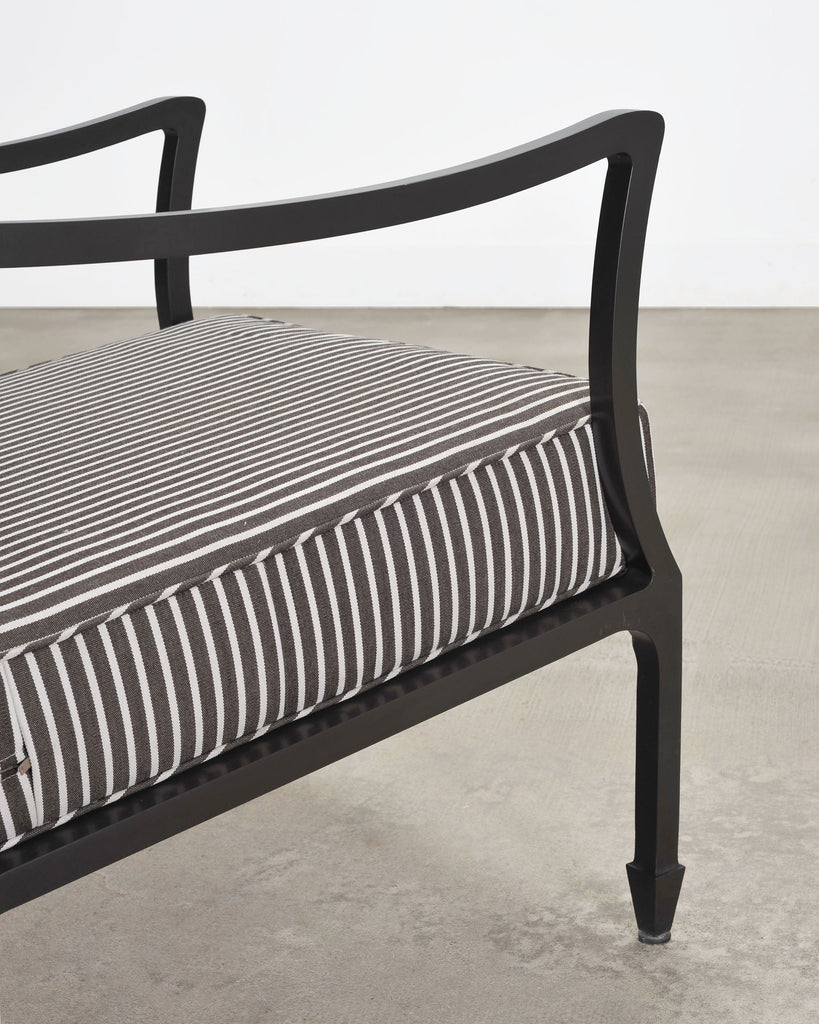 Pair of McKinnon and Harris Beaufort Aluminum Club Chairs