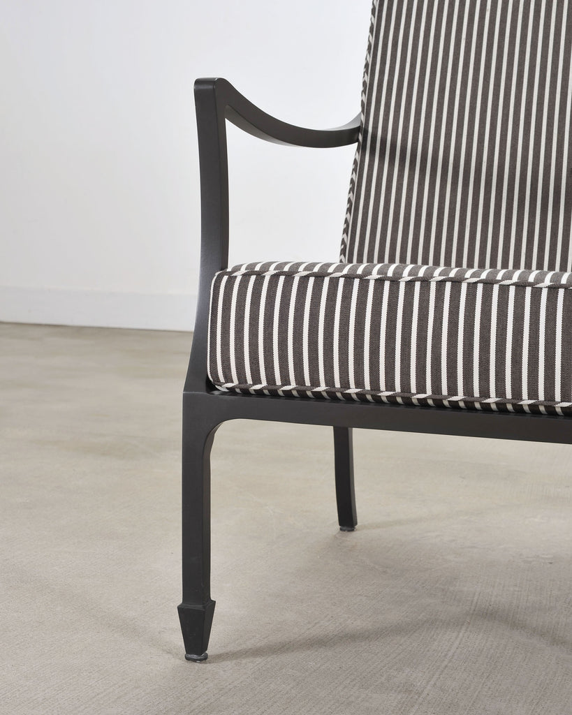 Pair of McKinnon and Harris Beaufort Aluminum Club Chairs