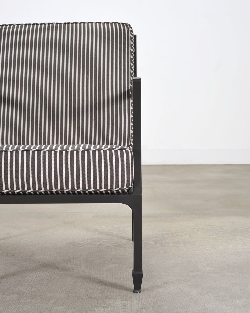 Pair of McKinnon and Harris Beaufort Aluminum Club Chairs