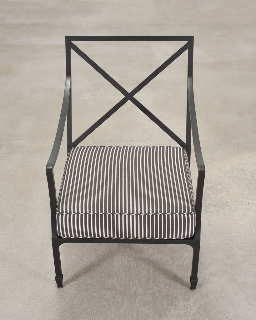 Pair of McKinnon and Harris Beaufort Aluminum Club Chairs