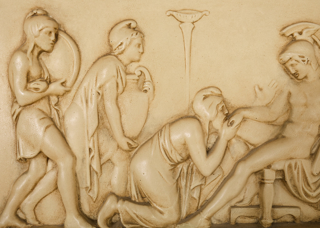 Pair Neoclassical Greco-Roman Style Pier Console Mirrors