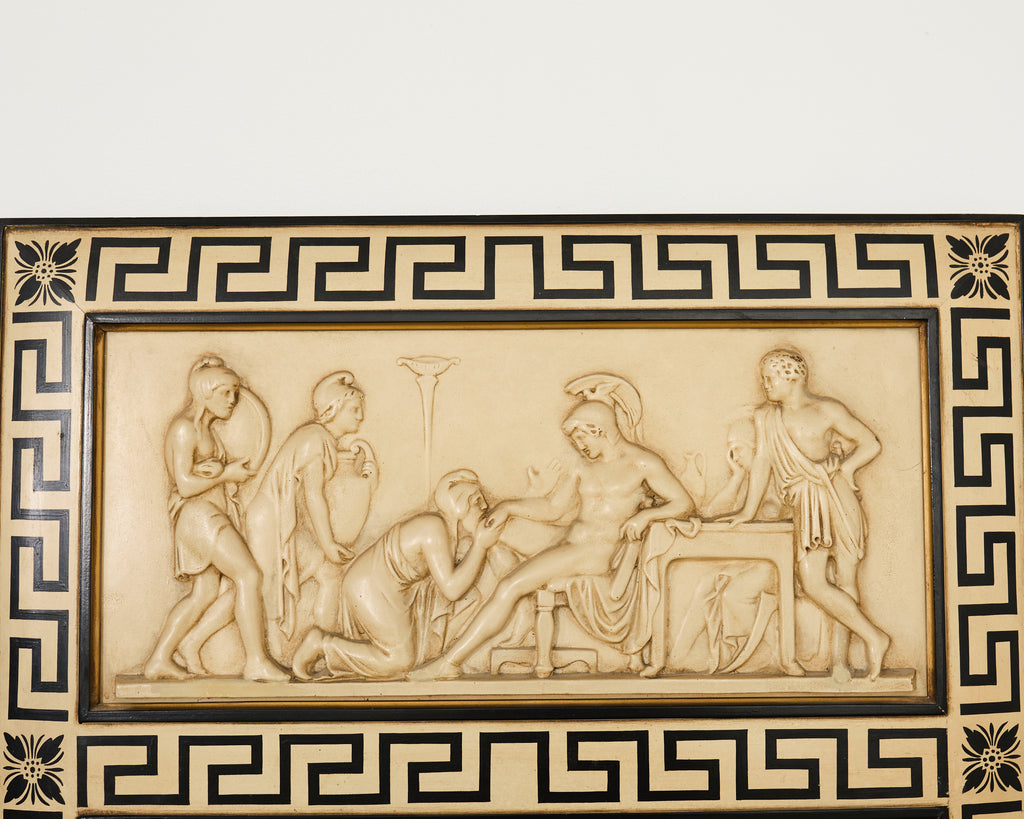 Pair Neoclassical Greco-Roman Style Pier Console Mirrors