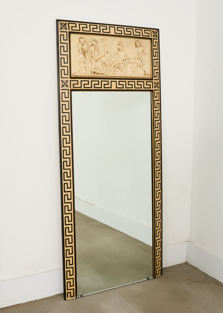 Pair Neoclassical Greco-Roman Style Pier Console Mirrors