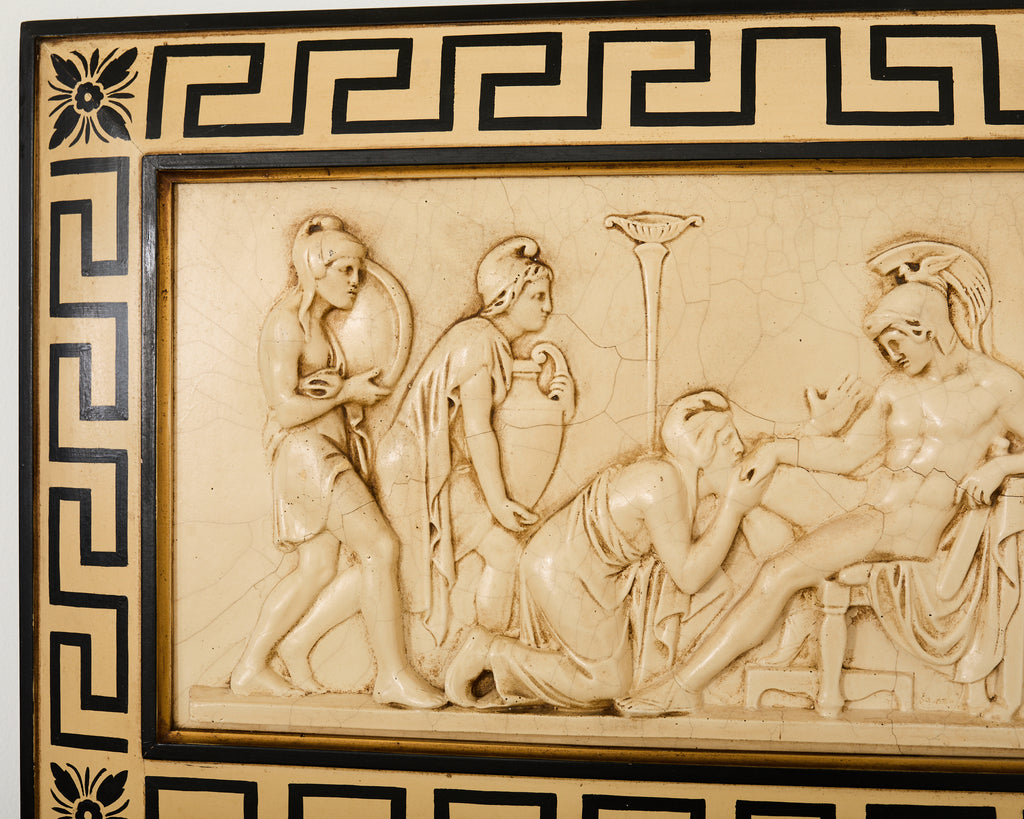 Pair Neoclassical Greco-Roman Style Pier Console Mirrors