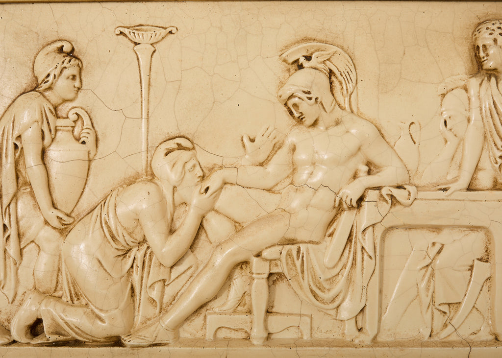 Pair Neoclassical Greco-Roman Style Pier Console Mirrors