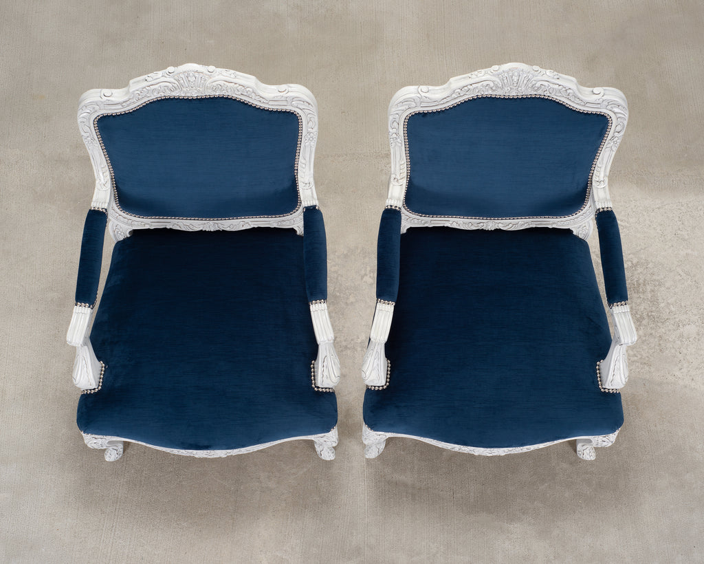 Pair of Ralph Lauren "Indian Cove Lodge Fauteuil" Armchairs