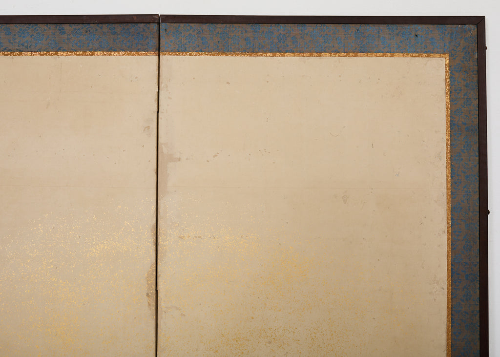 Pair of 18th Century Japanese Edo Screens of Chinese Immortals