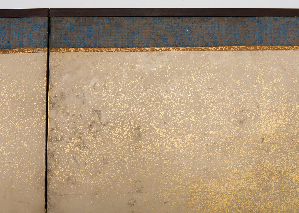 Pair of 18th Century Japanese Edo Screens of Chinese Immortals