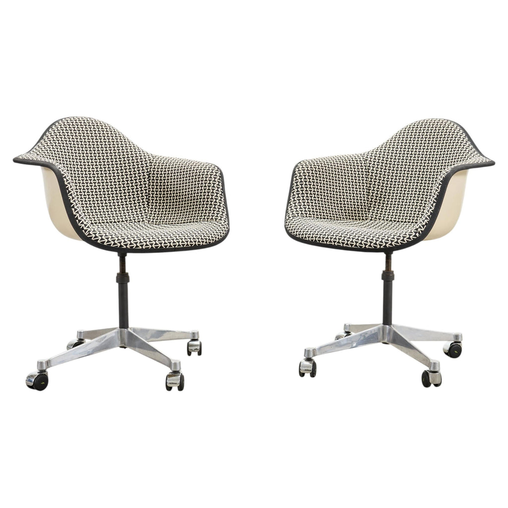 Pair of Mid-Century Charles Eames for Herman Miller Office Chairs