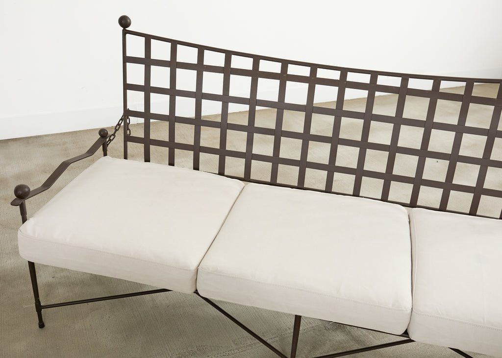 Pair of Papperzini Amalfi Adjustable Chain Back Garden Sofas