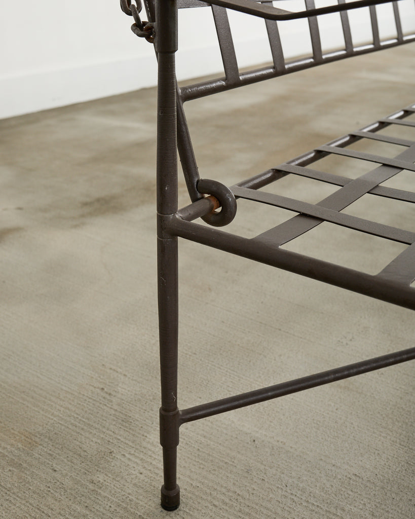 Pair of Papperzini Amalfi Adjustable Chain Back Garden Sofas