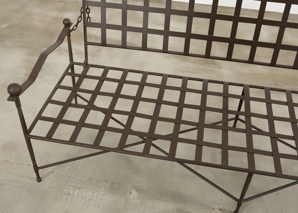 Pair of Papperzini Amalfi Adjustable Chain Back Garden Sofas