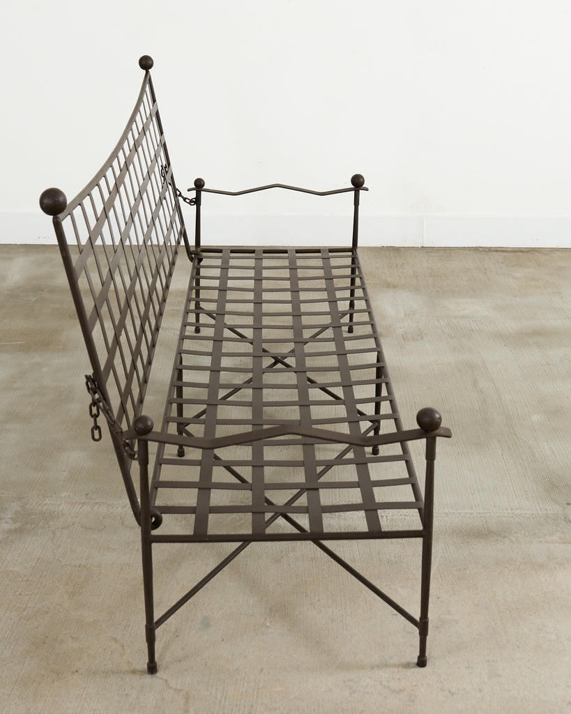 Pair of Papperzini Amalfi Adjustable Chain Back Garden Sofas