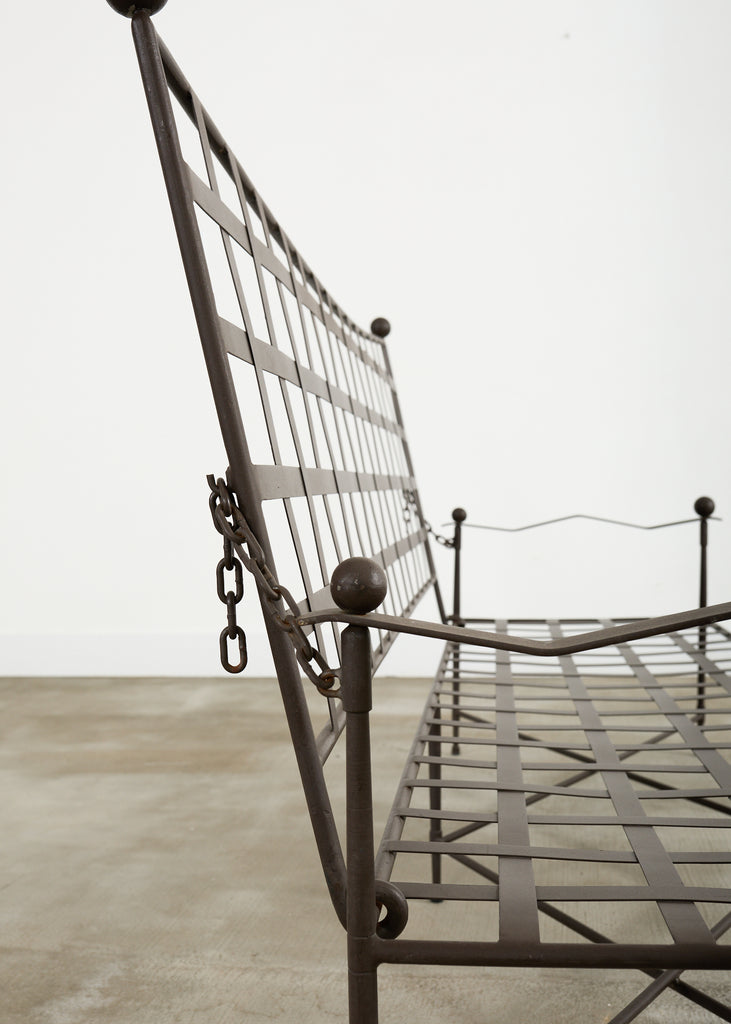 Pair of Papperzini Amalfi Adjustable Chain Back Garden Sofas