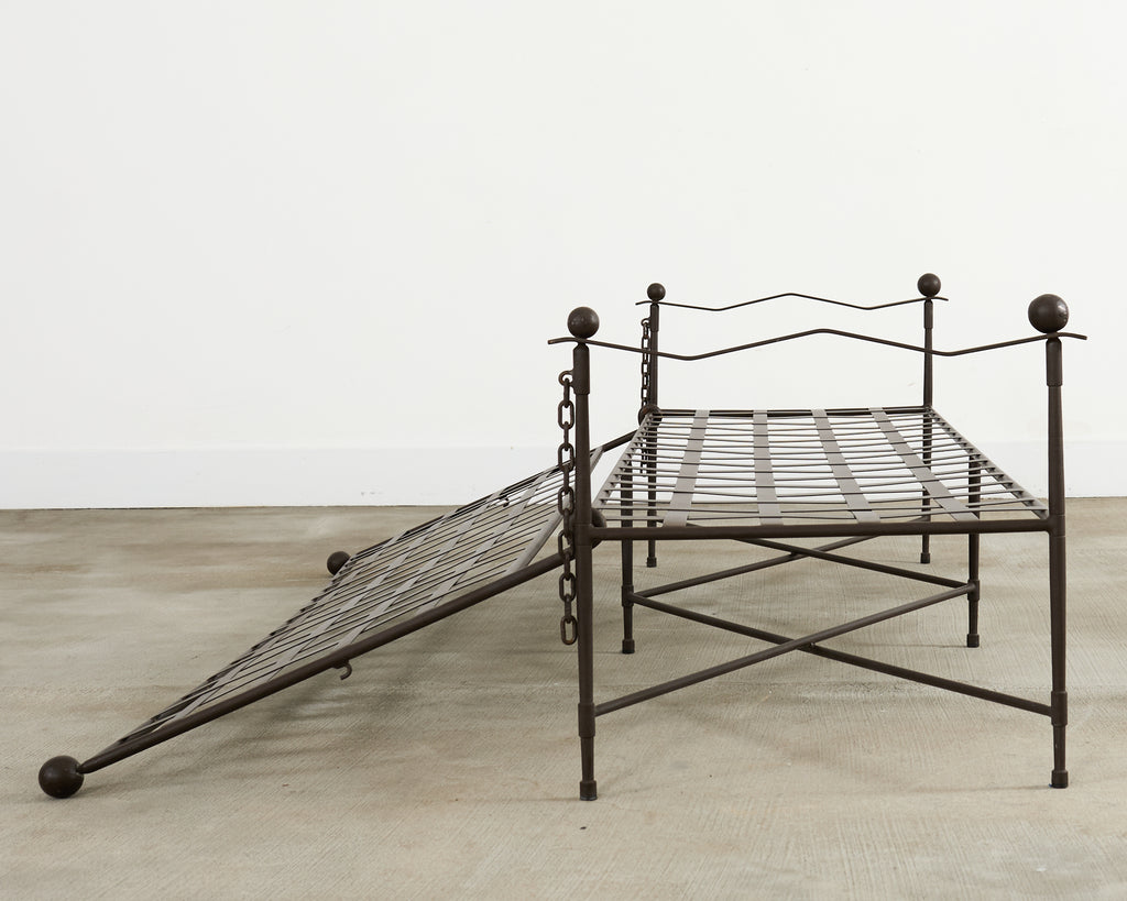 Pair of Papperzini Amalfi Adjustable Chain Back Garden Sofas