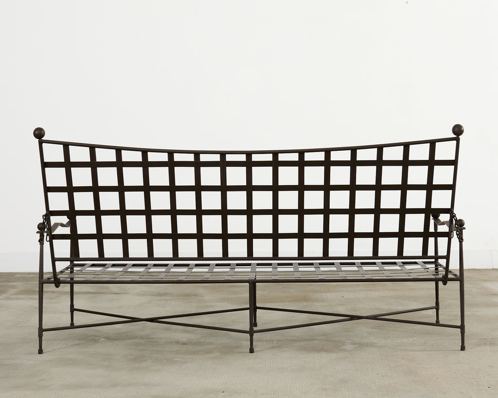 Pair of Papperzini Amalfi Adjustable Chain Back Garden Sofas