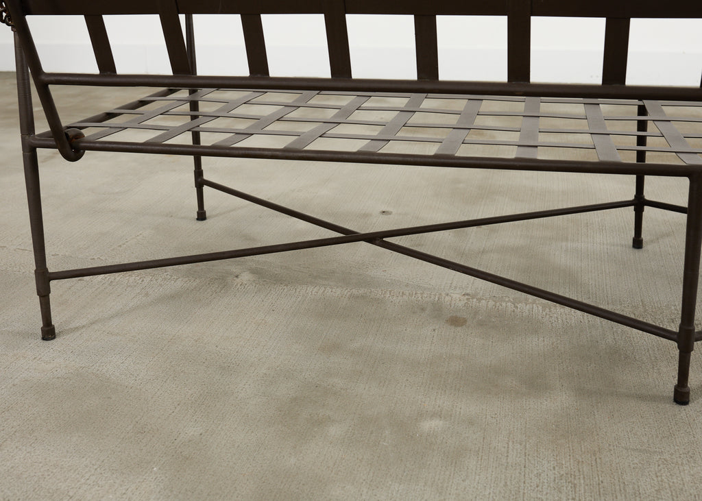 Pair of Papperzini Amalfi Adjustable Chain Back Garden Sofas