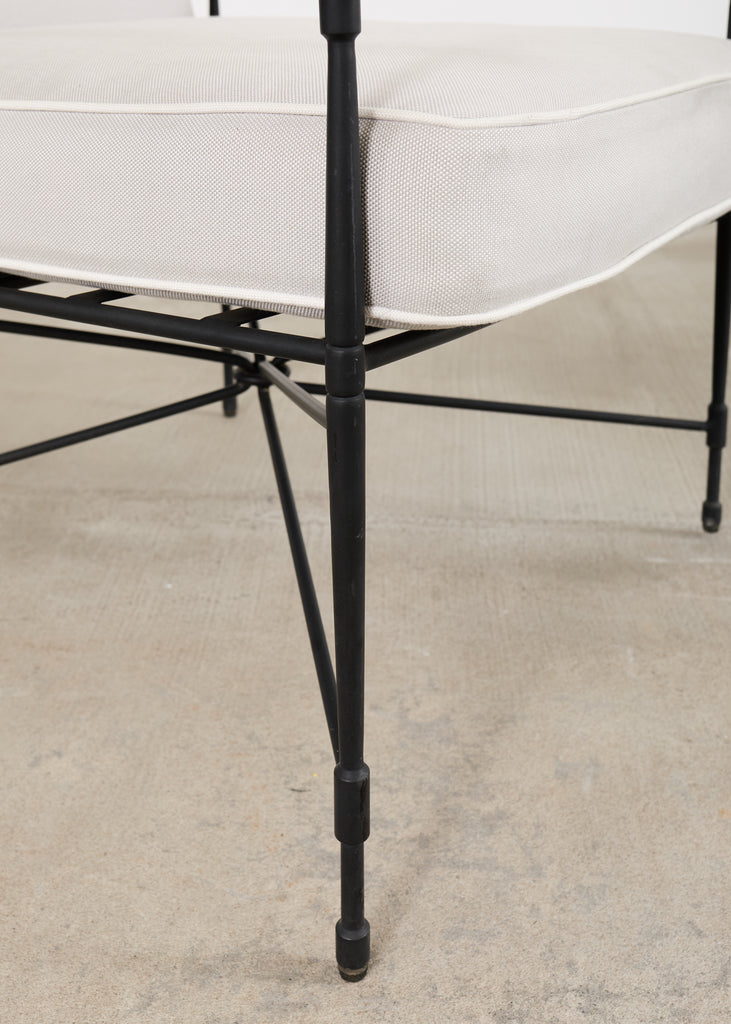 Janus et Cie Amalfi Lounge Chair and Ottoman After Papperzini